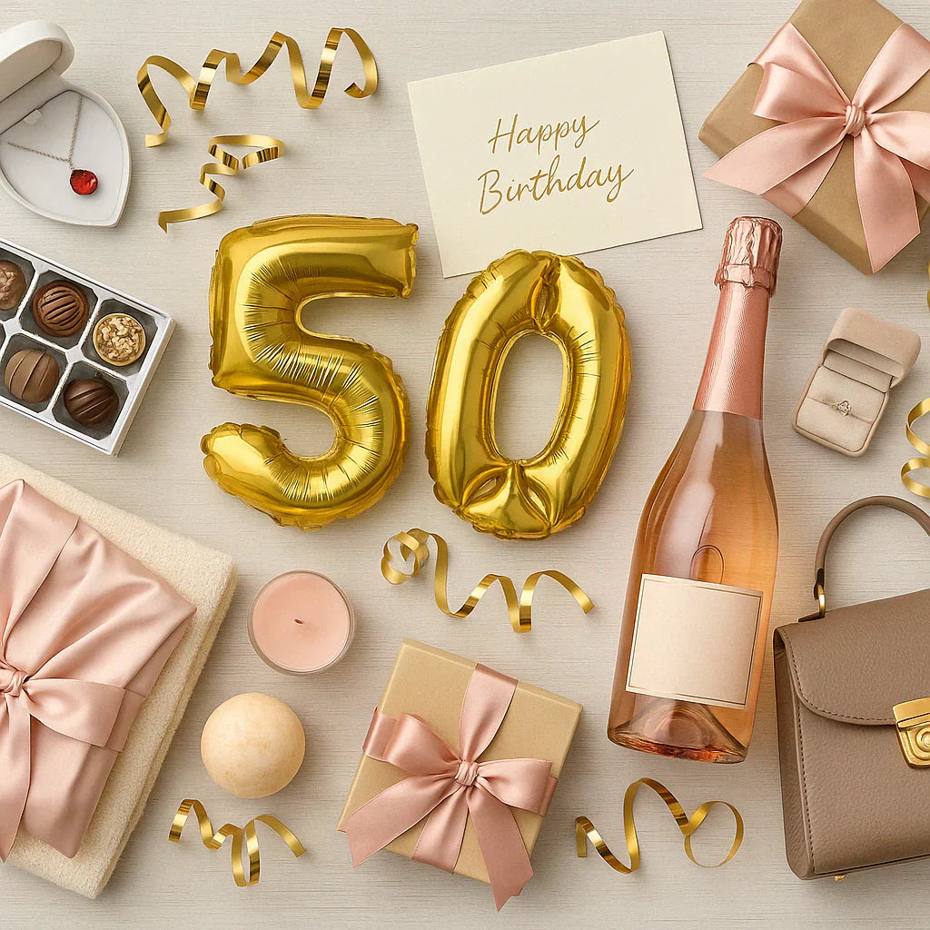 Personalized Gifts for 50th Birthday Woman