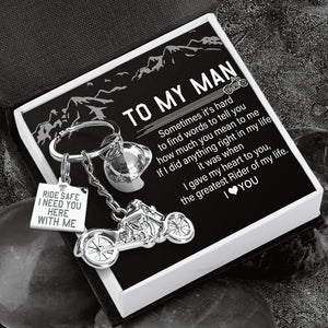 Classic Bike Keychain - To My Man - Gkt26001