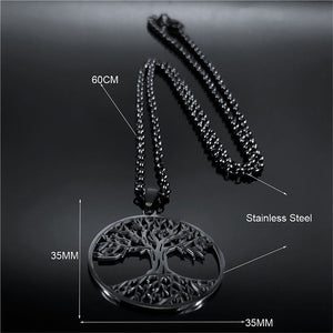 Tree Of Life Necklace - Viking - To My Shield Maiden - You Are My Life - Gnyb13001