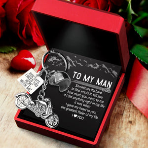 Classic Bike Keychain - To My Man - Gkt26001