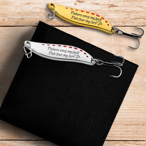 Fishing Spoon Lure - Fishing - To Myself - Fishers Envy My Luck - Gfaa34001