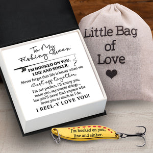 Personalized Fishing Lures - Fishing - To My Fishing Queen - I Reel-y Love You - Gfaa13013