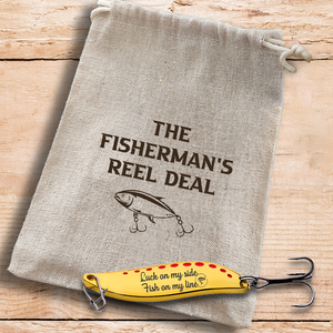 Fishing Spoon Lure - Fishing - To Myself - Luck On My Side - Gfaa34002