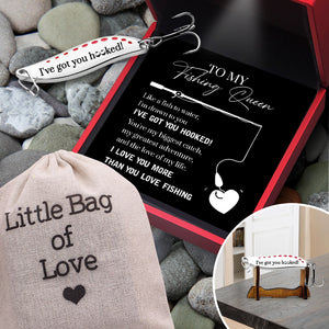 Personalized Fishing Lures - Fishing - To My Fishing Queen - I've Got You Hooked - Gfaa13012