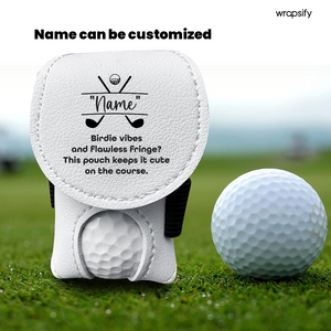 Personalized Golf Tees Pouch - Golf - To Myself - This Pouch Keeps It Cute On The Course - Gav34004