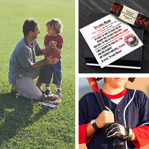 Personalized Baseball Bracelet For Son From Dad - Gbzj16002