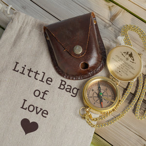 Personalized Engraved Compass - Family - To My Daughter - From Mom - Live The Life You Have Imagined - Gpb17007