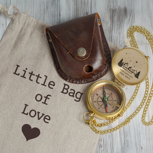 Personalized Compass Gift - You Can’t Always Be There - But This Can - Gpb26012