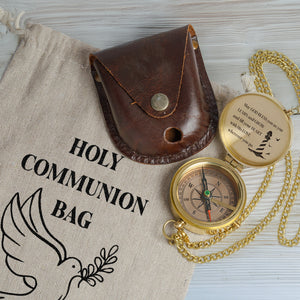 One Step with Faith, Forever Guided - May God Bless You - Baptism & Communion Compass - Gpb16096