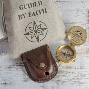 One Step with Faith, Forever Guided - I Will Advise You And Watch Over You - Confirmation & Communion Compass - Gpb16088