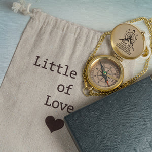 Personalized Compass Gift - For The One You’d Choose Again In Every Lifetime - Gpb26054