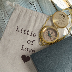 Personalized Engraved Compass - Family - To My Daughter - From Mom - Live The Life You Have Imagined - Gpb17007