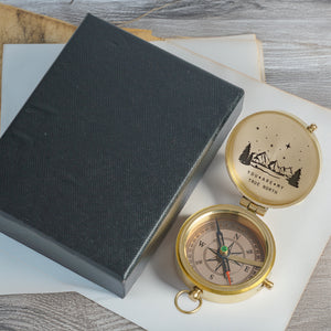 Personalized Compass Gift - You Can’t Always Be There - But This Can - Gpb26012