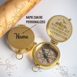 Personalized Compass Gift – For When They Can’t Hold Your Hand, Let Them Hold This - Gpb26046