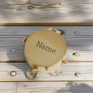 Personalized Engraved Compass - Family - To My Granddaughter - From Granddad - Live The Life You Have Imagined - Gpb23008