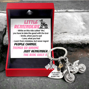Dirt Bike Rider & Motocross Rider - Biker - To Myself - Just Remember The Ride Goes On - Gkex34001