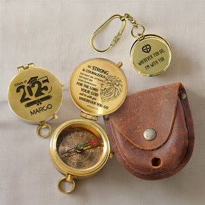 Combo Personalized Engraved Compass and Keychain - To My Children - Gpc16003