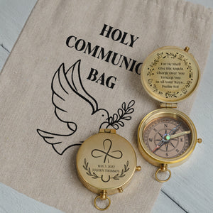 One Step with Faith, Forever Guided - Keep You In All Your Ways - Baptism & Communion Compass - Gpb16089