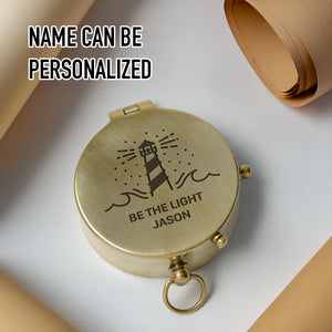 Personalized Engraved Compass - Family - To My Son - You Are The Light Of The World - Gpb16092