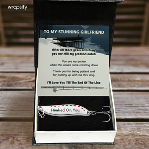 Make Girlfriend's Everyday Epic! Personalized Fishing Lures for Devoted Anglers - Gfaa13009