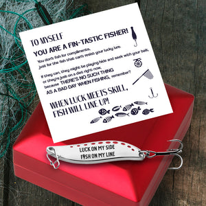 Spoon Fishing Lure - Fishing - To My Myself - Fish On My Life - Gfaa34005