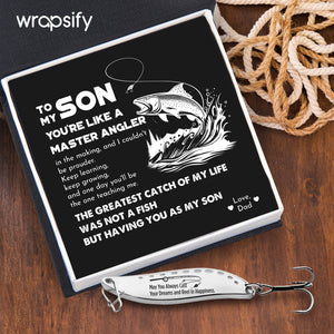 Fishing Lures - Fishing - To My Son - You're Like A Master Angler - Gfaa16010