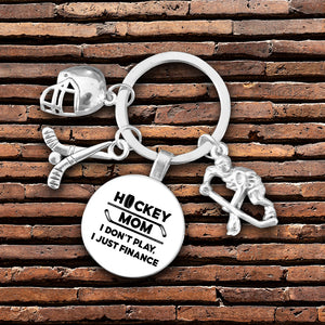 Hockey Mom Keychain - Gawh19001
