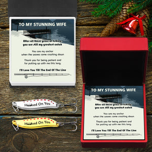 Make Wife's Everyday Epic! Personalized Fishing Lures for Devoted Anglers - Gfaa15001