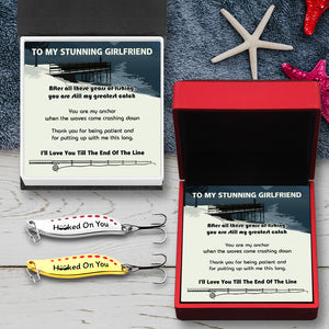 Make Girlfriend's Everyday Epic! Personalized Fishing Lures for Devoted Anglers - Gfaa13009