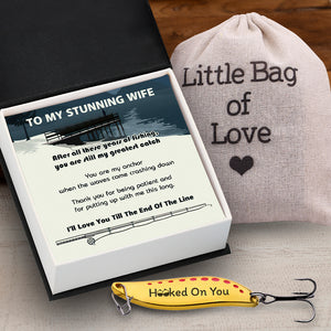 Make Wife's Everyday Epic! Personalized Fishing Lures for Devoted Anglers - Gfaa15001