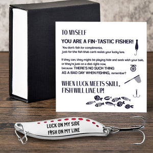 Spoon Fishing Lure - Fishing - To My Myself - Fish On My Life - Gfaa34005