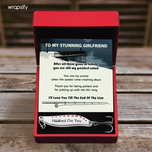 Make Girlfriend's Everyday Epic! Personalized Fishing Lures for Devoted Anglers - Gfaa13009