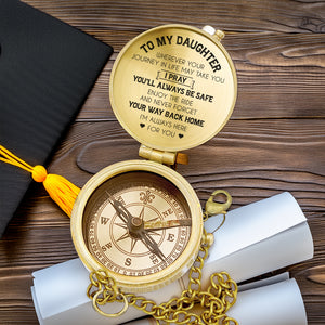 Personalized Engraved Compass - Family - To My Daughter - I’m Always Here For You - Gpb17016