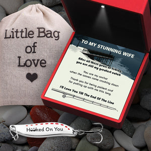 Make Wife's Everyday Epic! Personalized Fishing Lures for Devoted Anglers - Gfaa15001