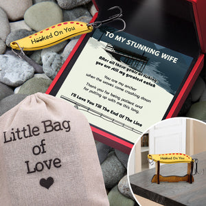 Make Wife's Everyday Epic! Personalized Fishing Lures for Devoted Anglers - Gfaa15001