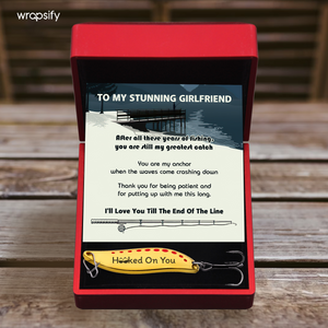 Make Girlfriend's Everyday Epic! Personalized Fishing Lures for Devoted Anglers - Gfaa13009