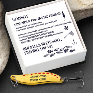 Spoon Fishing Lure - Fishing - To My Myself - Fish On My Life - Gfaa34005
