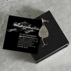 Personalized Engraved Fishing Hook - To My Boyfriend - Never Forget That I Love You - Gfa12001