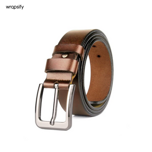 Secret Message Men's Belt - A Unique Expression of Love - Gar26004