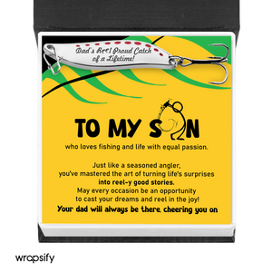 Fishing Lures - Fishing - To My Son - Our Dad Will Always Be There - Gfaa16011