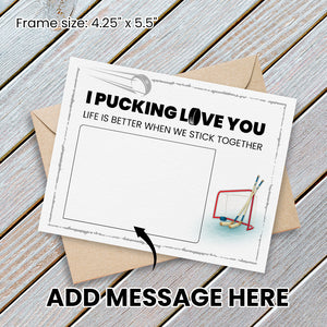 Personalized Hockey Gift Card - Gxt