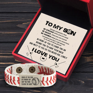 Baseball Bracelet - Baseball - To My Son - Be Humble When You Are Victorious - Gbzj16024