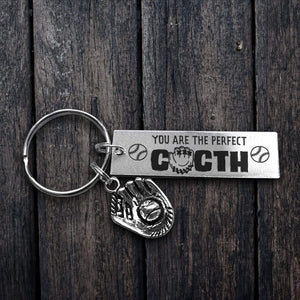 Baseball Glove Keychain - Baseball - To My Dad - I Gave My Heart To You - Gkax18027