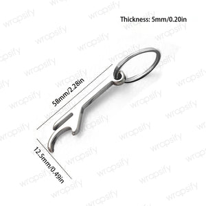 Bottler Opener - Every Guy's Essential - Take This Bottle Opener Anywhere You Go