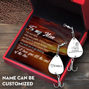 Engraved Fishing Hook - Fishing - To My Man - Forever Together - Gfa26009