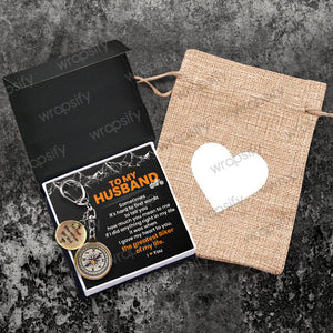 Mini Compass - Biker - To My Husband - The Greatest Biker Of My Life - Gkez14001