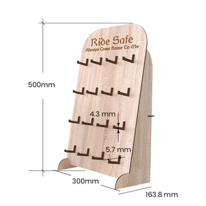 Keychain Display Stand - No More Lost Keys - Keep His Keys in One place
