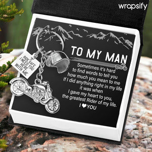 Classic Bike Keychain - To My Man - Gkt26001