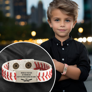 Personalized Baseball Bracelet - Baseball - To My Son - From Mom - How Much I Love You - Gbzj16011