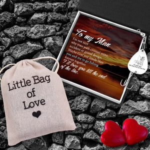 Personalized Engraved Fishing Hook - Fishing - To My Man - Forever Together - Gfa26009